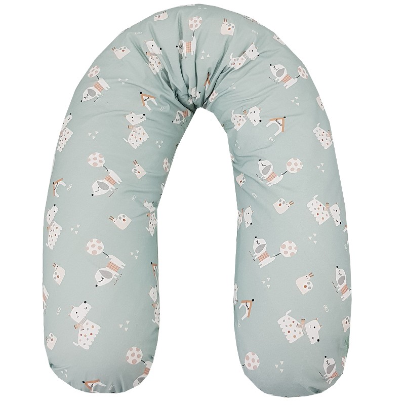 EKO Szoptatós párna Dogs Mint 180 cm